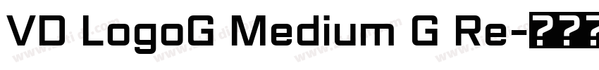 VD LogoG Medium G Re字体转换